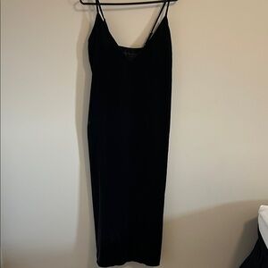Old Navy Black Midi Dress